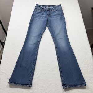 Levi's Modern Demi Curve Bootcut Jeans Women 6M W28 L32 Blue Excellent Stretch